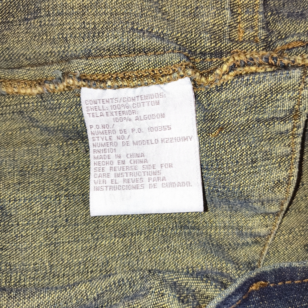Y2K 2000's Mudd Double-Breasted Blue Jean Jacket - Picture 3 of 9